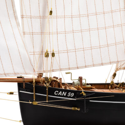 Maquette de la Bisquine · La Cancalaise · Bateau en Bois Déjà Monté · Haut de Gamme · Mistral Maquettes