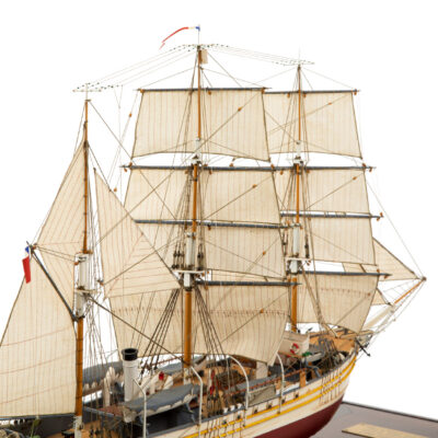 Maquette de Bateau Le Pourquoi Pas - Maquette de Collection - Mistral Maquettes