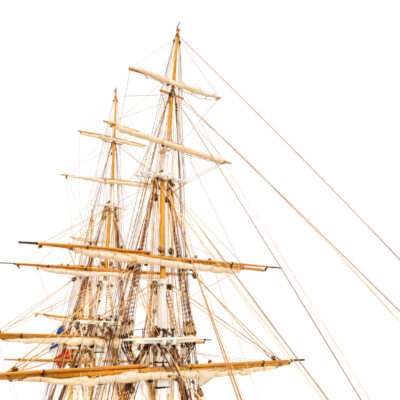 Maquette du Superbe · Frégate de 60 Canons · Pièce d'Antiquité