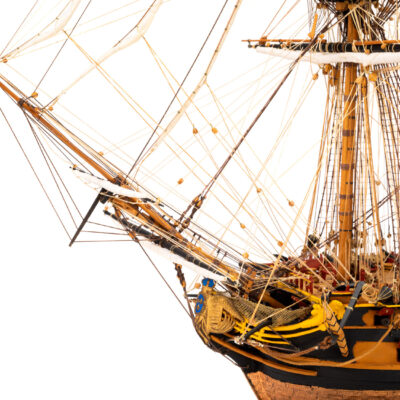Maquette du Superbe · Frégate de 60 Canons · Pièce d'Antiquité