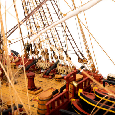 Maquette du Superbe · Frégate de 60 Canons · Pièce d'Antiquité