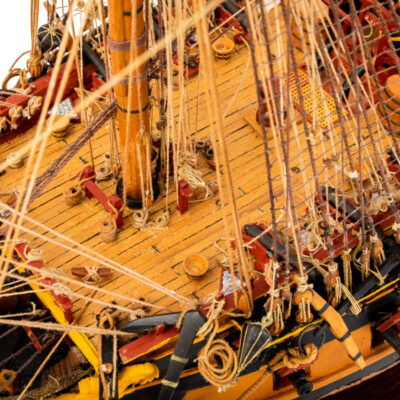 Maquette du Superbe · Frégate de 60 Canons · Pièce d'Antiquité