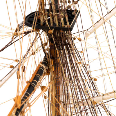 Maquette du Superbe · Frégate de 60 Canons · Pièce d'Antiquité