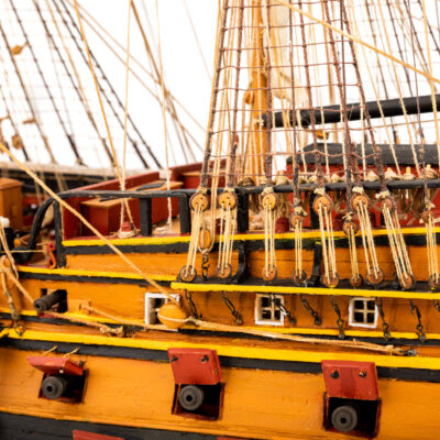 Maquette du Superbe · Frégate de 60 Canons · Pièce d'Antiquité