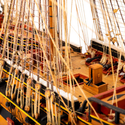 Maquette du Superbe · Frégate de 60 Canons · Pièce d'Antiquité