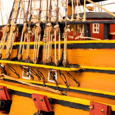 Maquette du Superbe · Frégate de 60 Canons · Pièce d'Antiquité