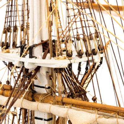 Maquette du Superbe · Frégate de 60 Canons · Pièce d'Antiquité