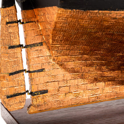 Maquette du Superbe · Frégate de 60 Canons · Pièce d'Antiquité