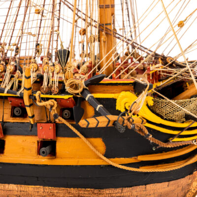 Maquette du Superbe · Frégate de 60 Canons · Pièce d'Antiquité