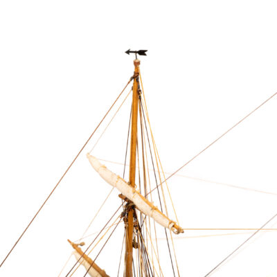 Maquette du Superbe · Frégate de 60 Canons · Pièce d'Antiquité