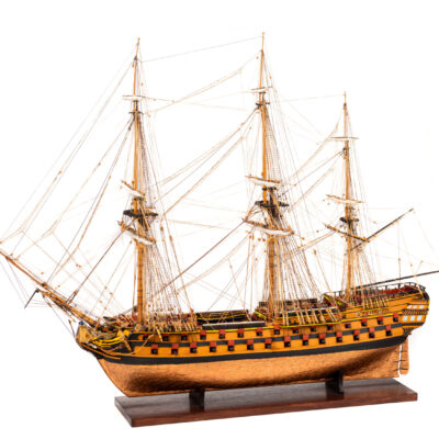 Maquette du Superbe · Frégate de 60 Canons · Pièce d'Antiquité