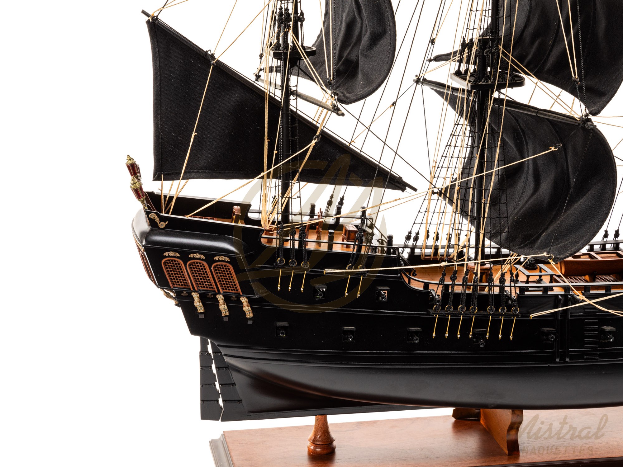Maquette Bateau : Pirates Des Caraïbes La Vengeance De Salazar : Black Pearl  - Taille : TU