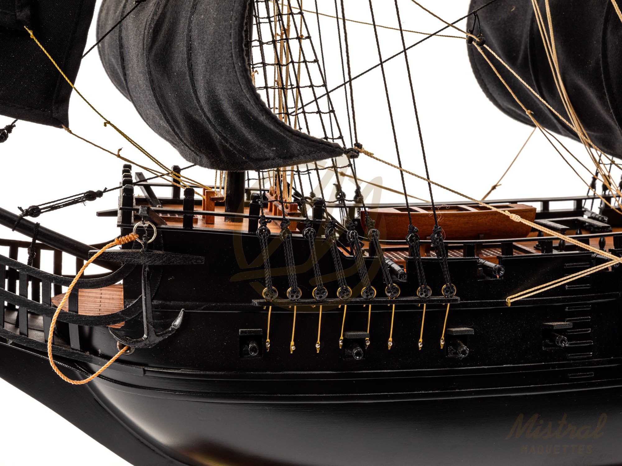 Maquette du Black Pearl · Déjà Montée · Maquette de Bateau Pirate