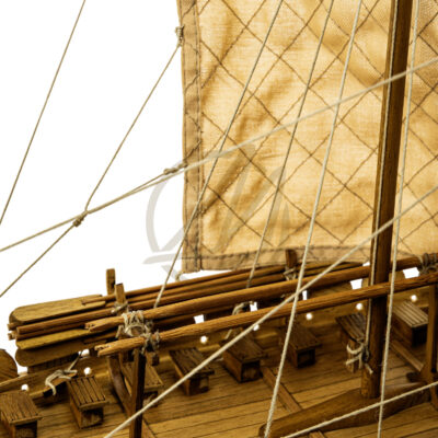 Maquette d'un Drakkar Viking - Montée - Mistral Maquettes