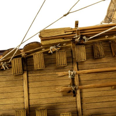 Maquette d'un Drakkar Viking - Montée - Mistral Maquettes