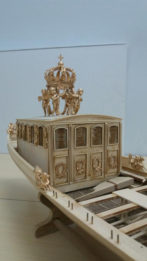 Maquette du Canot de l'Empereur - Déjà Montée - Canot Napoléon 1er - Mistral Maquettes