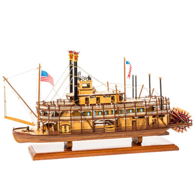 Maquette du King Of Missisipi - Célèbre Bateau à Aube - Mistral Maquettes