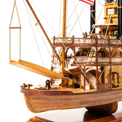 Maquette du King Of Missisipi - Célèbre Bateau à Aube - Mistral Maquettes