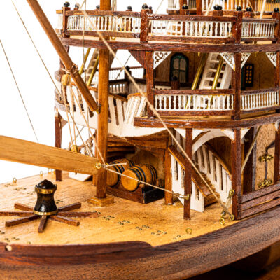 Maquette du King Of Missisipi - Célèbre Bateau à Aube - Mistral Maquettes