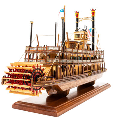 Maquette du King Of Missisipi - Célèbre Bateau à Aube - Mistral Maquettes