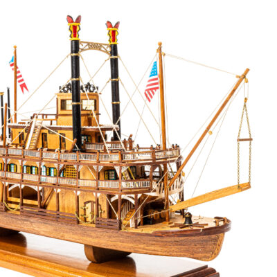 Maquette du King Of Missisipi - Célèbre Bateau à Aube - Mistral Maquettes