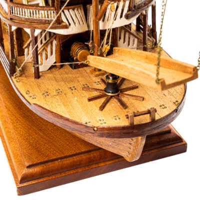 Maquette du King Of Missisipi - Célèbre Bateau à Aube - Mistral Maquettes