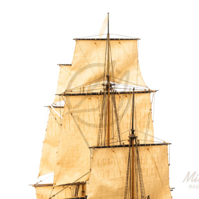 La Flore - 1756 - Maquette de Bateau de Collection - Déjà Montée - Exemplaire Unique Haut de Gamme - Mistral Maquettes