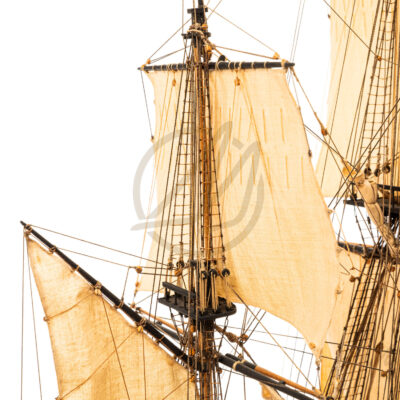 La Flore - 1756 - Maquette de Bateau de Collection - Déjà Montée - Exemplaire Unique Haut de Gamme - Mistral Maquettes