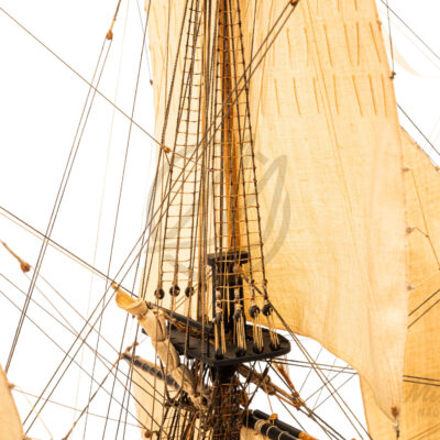 La Flore - 1756 - Maquette de Bateau de Collection - Déjà Montée - Exemplaire Unique Haut de Gamme - Mistral Maquettes