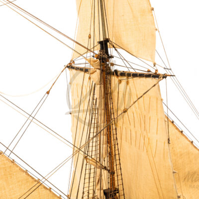 La Flore - 1756 - Maquette de Bateau de Collection - Déjà Montée - Exemplaire Unique Haut de Gamme - Mistral Maquettes