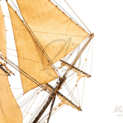 La Flore - 1756 - Maquette de Bateau de Collection - Déjà Montée - Exemplaire Unique Haut de Gamme - Mistral Maquettes