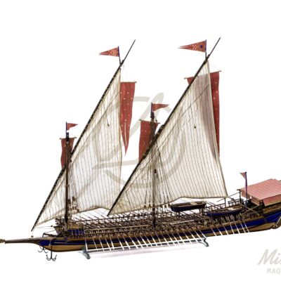 Maquette de La Réale de France vue d'ensemble