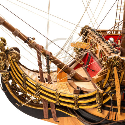 Maquette de l'Ambitieux · Exemplaire Unique de Vaisseau Ancien · Mistral Maquettes · Maquette de Bateau de Collection