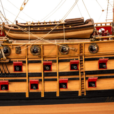 Maquette de l'Ambitieux · Exemplaire Unique de Vaisseau Ancien · Mistral Maquettes · Maquette de Bateau de Collection