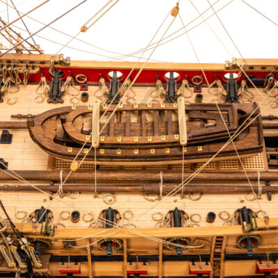 Maquette de l'Ambitieux · Exemplaire Unique de Vaisseau Ancien · Mistral Maquettes · Maquette de Bateau de Collection