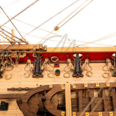 Maquette de l'Ambitieux · Exemplaire Unique de Vaisseau Ancien · Mistral Maquettes · Maquette de Bateau de Collection