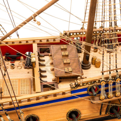 Maquette de l'Ambitieux · Exemplaire Unique de Vaisseau Ancien · Mistral Maquettes · Maquette de Bateau de Collection