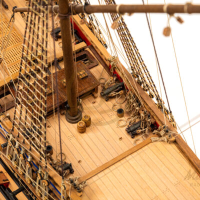 Maquette de l'Ambitieux · Exemplaire Unique de Vaisseau Ancien · Mistral Maquettes · Maquette de Bateau de Collection