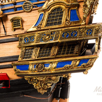 Maquette de l'Ambitieux · Exemplaire Unique de Vaisseau Ancien · Mistral Maquettes · Maquette de Bateau de Collection