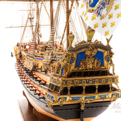 Maquette de l'Ambitieux · Exemplaire Unique de Vaisseau Ancien · Mistral Maquettes · Maquette de Bateau de Collection