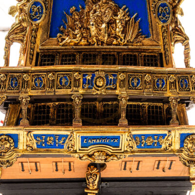 Maquette de l'Ambitieux · Exemplaire Unique de Vaisseau Ancien · Mistral Maquettes · Maquette de Bateau de Collection