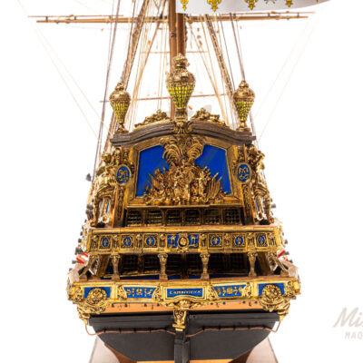 Maquette de l'Ambitieux · Exemplaire Unique de Vaisseau Ancien · Mistral Maquettes · Maquette de Bateau de Collection