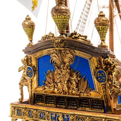 Maquette de l'Ambitieux · Exemplaire Unique de Vaisseau Ancien · Mistral Maquettes · Maquette de Bateau de Collection