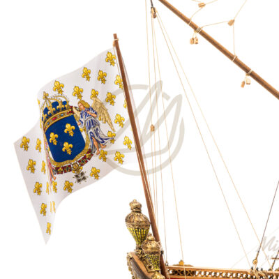 Maquette de l'Ambitieux · Exemplaire Unique de Vaisseau Ancien · Mistral Maquettes · Maquette de Bateau de Collection