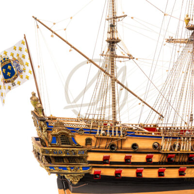 Maquette de l'Ambitieux · Exemplaire Unique de Vaisseau Ancien · Mistral Maquettes · Maquette de Bateau de Collection