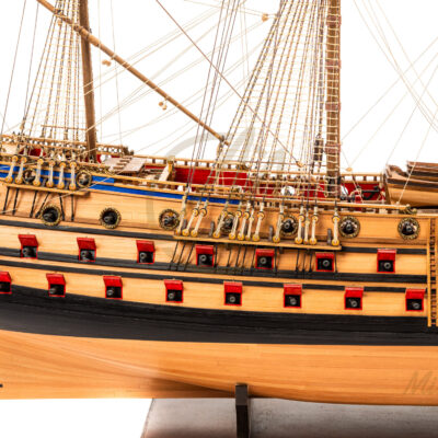 Maquette de l'Ambitieux · Exemplaire Unique de Vaisseau Ancien · Mistral Maquettes · Maquette de Bateau de Collection
