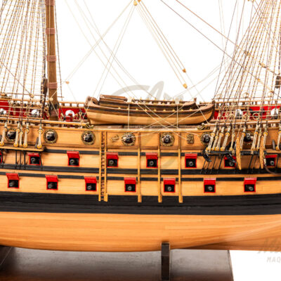 Maquette de l'Ambitieux · Exemplaire Unique de Vaisseau Ancien · Mistral Maquettes · Maquette de Bateau de Collection