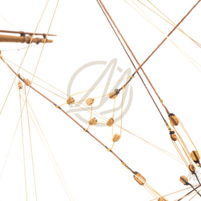 Maquette de l'Ambitieux · Exemplaire Unique de Vaisseau Ancien · Mistral Maquettes · Maquette de Bateau de Collection