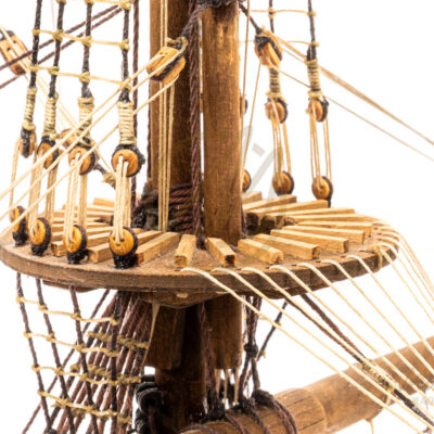 Maquette de l'Ambitieux · Exemplaire Unique de Vaisseau Ancien · Mistral Maquettes · Maquette de Bateau de Collection