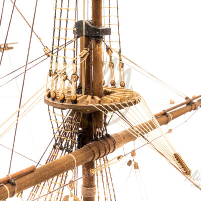 Maquette de l'Ambitieux · Exemplaire Unique de Vaisseau Ancien · Mistral Maquettes · Maquette de Bateau de Collection